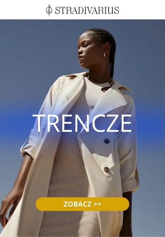 Stradivarius - gazetka promocyjna Modne trencze od środy 29.03 