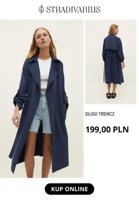 Stradivarius - gazetka promocyjna Modne trencze od środy 29.03  - strona 6