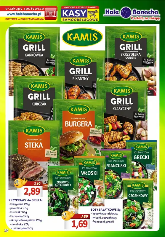 Hale Banacha - gazetka promocyjna Hale Banacha z ochotą na zakupy od wtorku 11.04 do poniedziałku 08.05 - strona 20