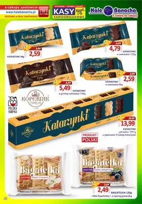 Hale Banacha - gazetka promocyjna Hale Banacha z ochotą na zakupy od wtorku 11.04 do poniedziałku 08.05 - strona 32