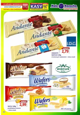 Hale Banacha - gazetka promocyjna Hale Banacha z ochotą na zakupy od wtorku 11.04 do poniedziałku 08.05 - strona 30