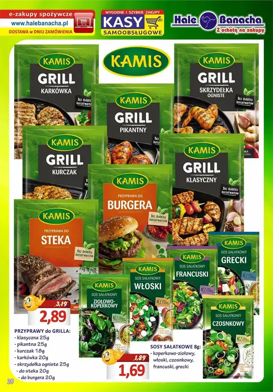 Hale Banacha - gazetka promocyjna Hale Banacha z ochotą na zakupy od wtorku 11.04 do poniedziałku 08.05 - strona 20