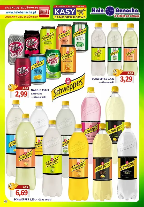Hale Banacha - gazetka promocyjna Hale Banacha z ochotą na zakupy od wtorku 11.04 do poniedziałku 08.05 - strona 24