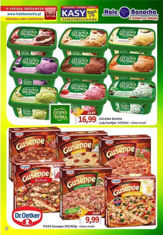 Hale Banacha - gazetka promocyjna Hale Banacha z ochotą na zakupy od wtorku 11.04 do poniedziałku 08.05 - strona 12