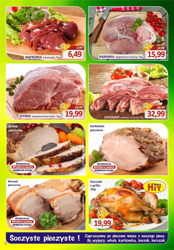 Hale Banacha - gazetka promocyjna Hale Banacha z ochotą na zakupy od wtorku 11.04 do poniedziałku 08.05 - strona 8