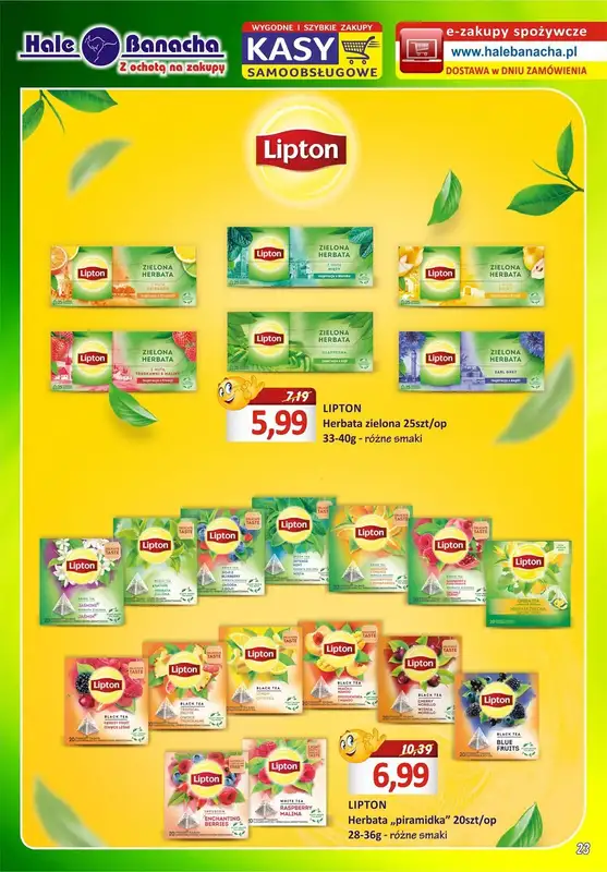 Hale Banacha - gazetka promocyjna Hale Banacha z ochotą na zakupy od wtorku 11.04 do poniedziałku 08.05 - strona 23