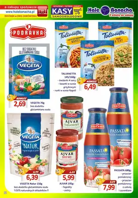 Hale Banacha - gazetka promocyjna Hale Banacha z ochotą na zakupy od wtorku 11.04 do poniedziałku 08.05 - strona 16