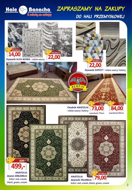 Hale Banacha - gazetka promocyjna Gazetka przemysłowa od wtorku 11.04 do poniedziałku 08.05 - strona 9