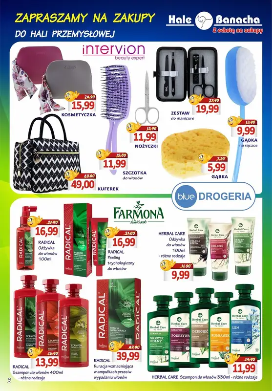 Hale Banacha - gazetka promocyjna Gazetka przemysłowa od wtorku 11.04 do poniedziałku 08.05 - strona 2