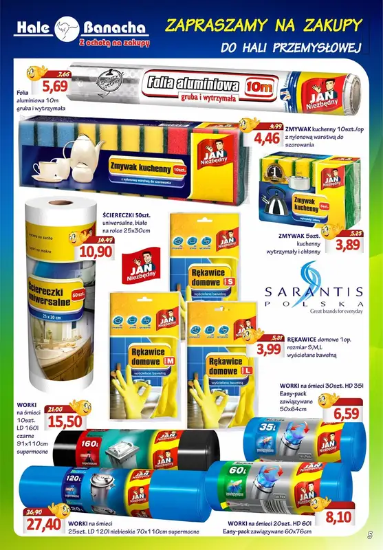 Hale Banacha - gazetka promocyjna Gazetka przemysłowa od wtorku 11.04 do poniedziałku 08.05 - strona 5