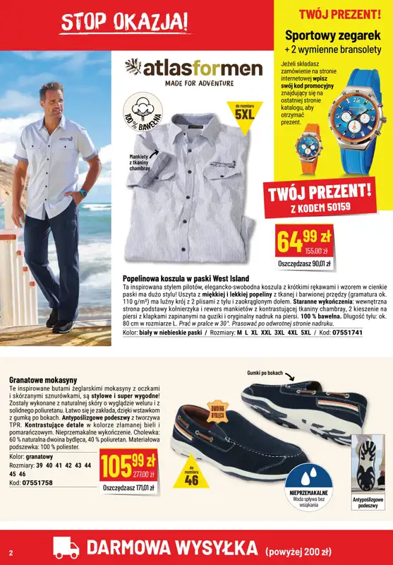 Atlas For Men - gazetka promocyjna Gazetka od czwartku 13.04 do czwartku 27.04 - strona 2
