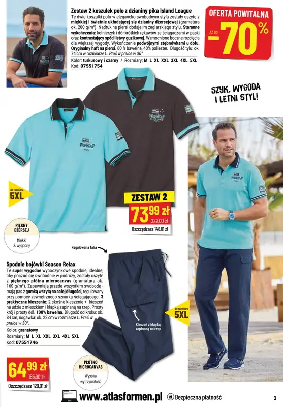 Atlas For Men - gazetka promocyjna Gazetka od czwartku 13.04 do czwartku 27.04 - strona 3