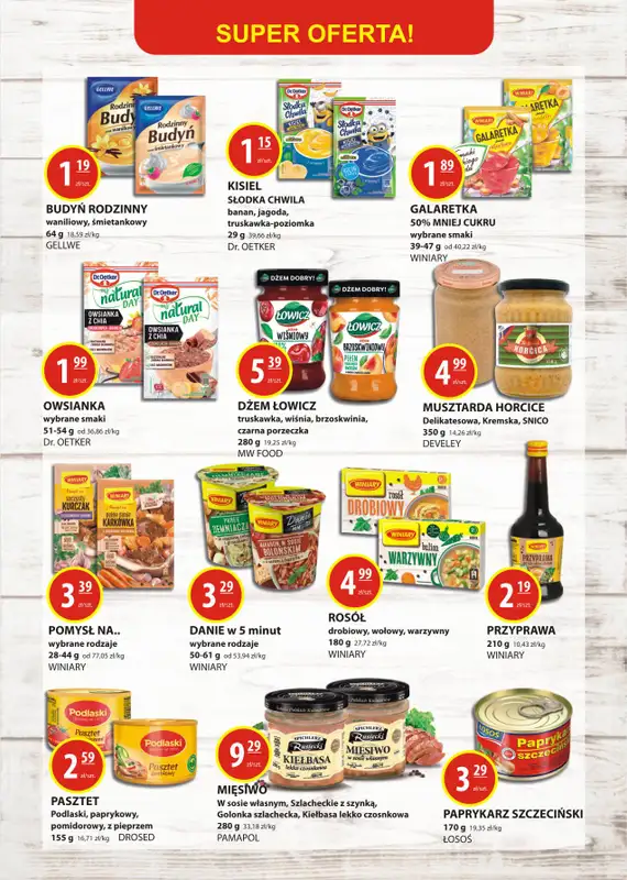 Zielony Koszyk - gazetka promocyjna Gazetka od poniedziałku 24.04 do soboty 06.05 - strona 5