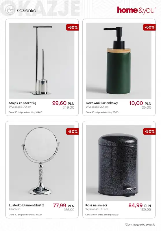 Dom i wnętrze - gazetka promocyjna Najlepsze okazje od czwartku 11.05 do środy 17.05 - strona 14