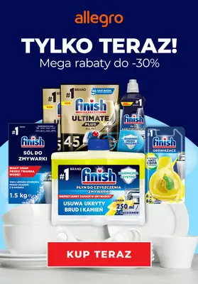 Finish - gazetka promocyjna Finish w Allegro Smart Week od poniedziałku 15.05 do niedzieli 21.05 - strona 10