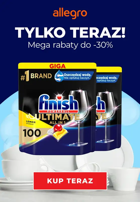 Finish - gazetka promocyjna Finish w Allegro Smart Week od poniedziałku 15.05 do niedzieli 21.05 - strona 9