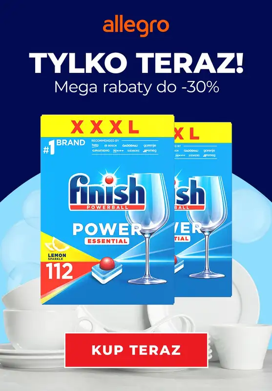 Finish - gazetka promocyjna Finish w Allegro Smart Week od poniedziałku 15.05 do niedzieli 21.05 - strona 3