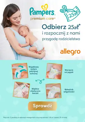 Procter & Gamble - gazetka promocyjna dla wszystkich:Odbierz 25zł i rozpocznij z nami przygodę rodzicielstwa od wtorku 16.05 do czwartku 18.05 - strona 4