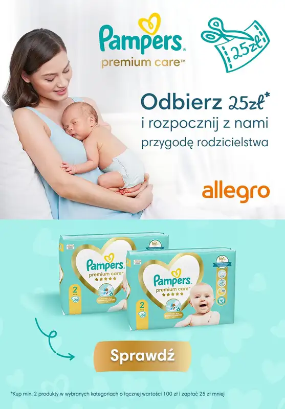 Procter & Gamble - gazetka promocyjna dla wszystkich:Odbierz 25zł i rozpocznij z nami przygodę rodzicielstwa od wtorku 16.05 do czwartku 18.05 - strona 2