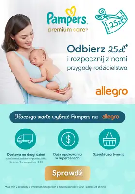 Procter & Gamble - gazetka promocyjna dla wszystkich:Odbierz 25zł i rozpocznij z nami przygodę rodzicielstwa od wtorku 16.05 do czwartku 18.05 - strona 3