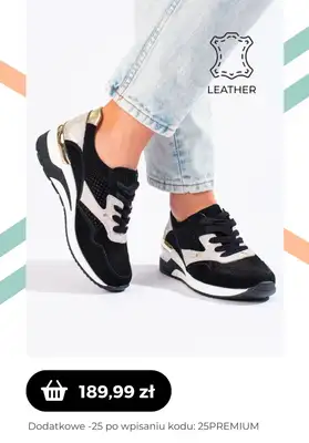 Czasnabuty.pl - gazetka promocyjna -25% z kodem na obuwie PREMIUM od poniedziałku 15.05  - strona 9