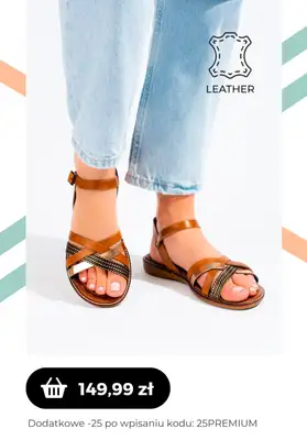 Czasnabuty.pl - gazetka promocyjna -25% z kodem na obuwie PREMIUM od poniedziałku 15.05  - strona 3