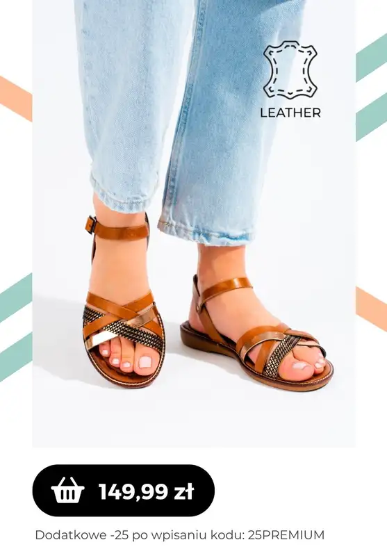 Czasnabuty.pl - gazetka promocyjna -25% z kodem na obuwie PREMIUM od poniedziałku 15.05  - strona 3