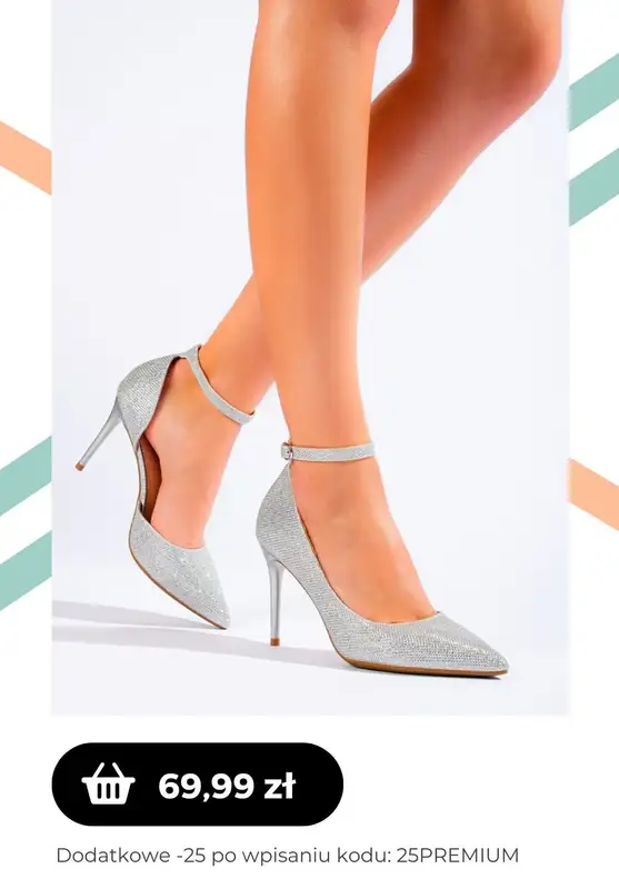 Czasnabuty.pl - gazetka promocyjna -25% z kodem na obuwie PREMIUM od poniedziałku 15.05  - strona 5