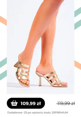 Czasnabuty.pl - gazetka promocyjna -25% z kodem na obuwie PREMIUM od poniedziałku 15.05  - strona 6