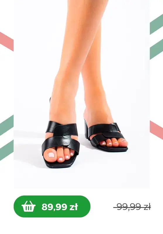 Czasnabuty.pl - gazetka promocyjna Klapki od 39,99 zł od środy 17.05 do wtorku 23.05 - strona 5