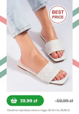 Czasnabuty.pl - gazetka promocyjna Klapki od 39,99 zł od środy 17.05 do wtorku 23.05 - strona 3