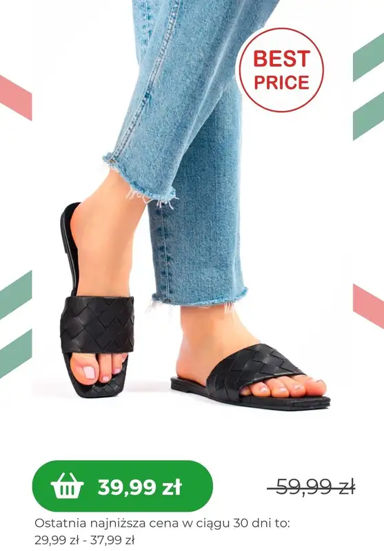 Czasnabuty.pl - gazetka promocyjna Klapki od 39,99 zł od środy 17.05 do wtorku 23.05 - strona 8