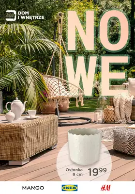 Dom i wnętrze - gazetka promocyjna Nowe aranżacje od piątku 19.05 do czwartku 25.05 Dom i wnętrze - gazetka promocyjna Nowe aranżacje od piątku 19.05 do czwartku 25.05