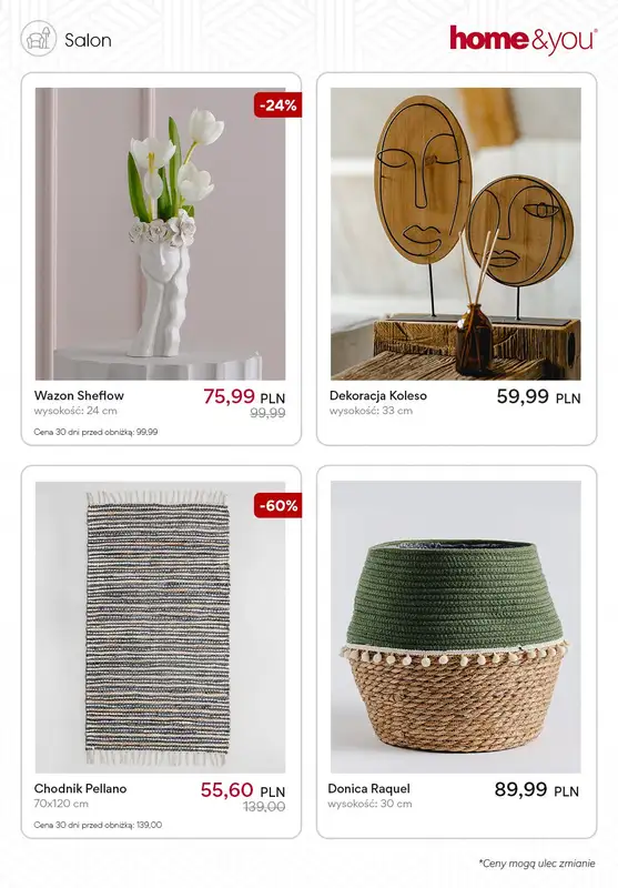 Dom i wnętrze - gazetka promocyjna Aranżacje do 100 PLN od czwartku 25.05 do środy 31.05 - strona 7