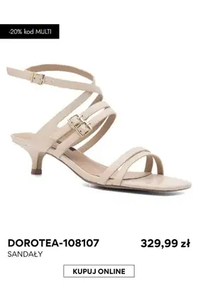 Gino Rossi - gazetka promocyjna -20% na obuwie przy zakupie 2 par od środy 31.05  - strona 3