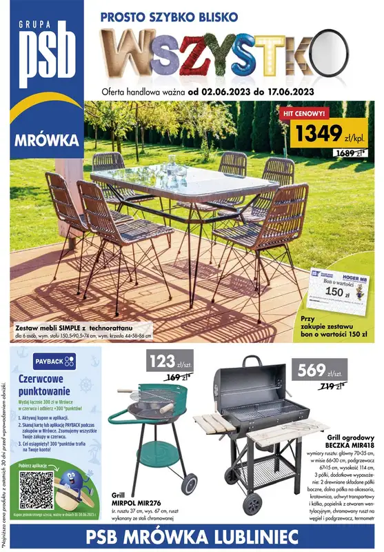 Mrówka Lubliniec - gazetka promocyjna Gazetka od piątku 02.06 do soboty 17.06