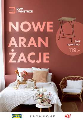 Dom i wnętrze - gazetka promocyjna Nowe aranżacje od środy 31.05 