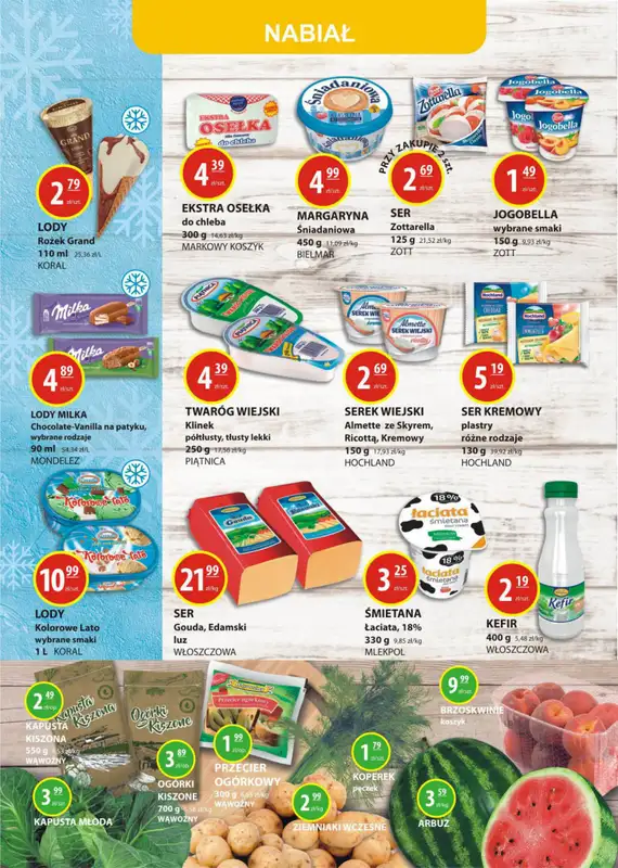 Zielony Koszyk - gazetka promocyjna Gazetka od poniedziałku 19.06 do soboty 01.07 - strona 3