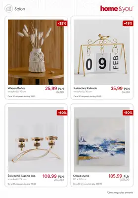 Dom i wnętrze - gazetka promocyjna Letnie wyprzedaże od czwartku 15.06 do środy 21.06 - strona 2 Dom i wnętrze - gazetka promocyjna Letnie wyprzedaże od czwartku 15.06 do środy 21.06 - strona 2