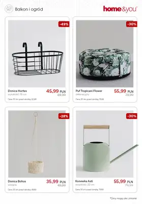 Dom i wnętrze - gazetka promocyjna Letnie wyprzedaże od czwartku 15.06 do środy 21.06 - strona 5 Dom i wnętrze - gazetka promocyjna Letnie wyprzedaże od czwartku 15.06 do środy 21.06 - strona 5