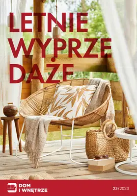 Dom i wnętrze - gazetka promocyjna Letnie wyprzedaże od czwartku 15.06 do środy 21.06 Dom i wnętrze - gazetka promocyjna Letnie wyprzedaże od czwartku 15.06 do środy 21.06