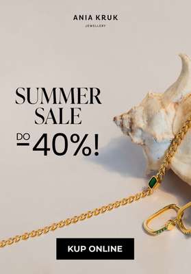 Ania Kruk - gazetka promocyjna Summer SALE do -40% od środy 28.06 do niedzieli 09.07