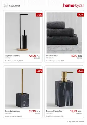 Dom i wnętrze - gazetka promocyjna Letnie wyprzedaże od piątku 30.06 do czwartku 06.07 - strona 12 Dom i wnętrze - gazetka promocyjna Letnie wyprzedaże od piątku 30.06 do czwartku 06.07 - strona 12