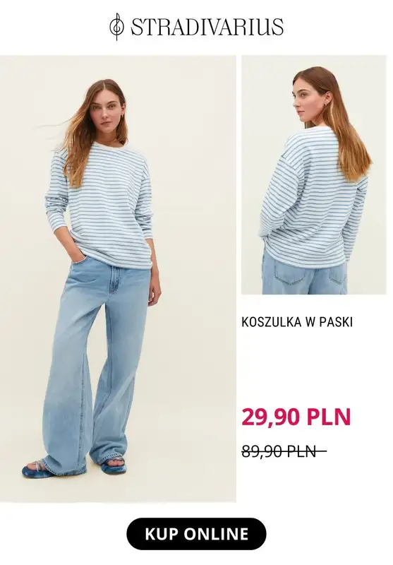 Stradivarius - gazetka promocyjna Wyprzedaż nawet do -40% od piątku 30.06 do środy 05.07 - strona 4