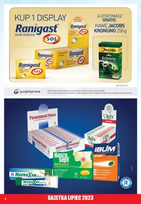 A-T - gazetka promocyjna Farmacja Zdrowa żywność od soboty 01.07 do poniedziałku 31.07 - strona 4