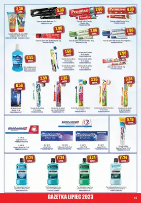 A-T - gazetka promocyjna Farmacja Zdrowa żywność od soboty 01.07 do poniedziałku 31.07 - strona 15