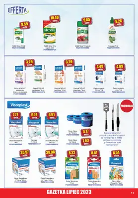 A-T - gazetka promocyjna Farmacja Zdrowa żywność od soboty 01.07 do poniedziałku 31.07 - strona 11