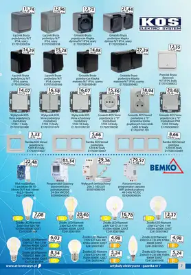 A-T - gazetka promocyjna Artykuły elektryczne od soboty 15.07 do poniedziałku 14.08 - strona 7