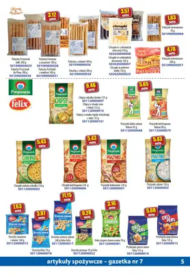 A-T - gazetka promocyjna Gazetka spożywcza od soboty 15.07 do poniedziałku 14.08 - strona 5