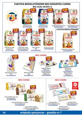 A-T - gazetka promocyjna Gazetka spożywcza od soboty 15.07 do poniedziałku 14.08 - strona 14